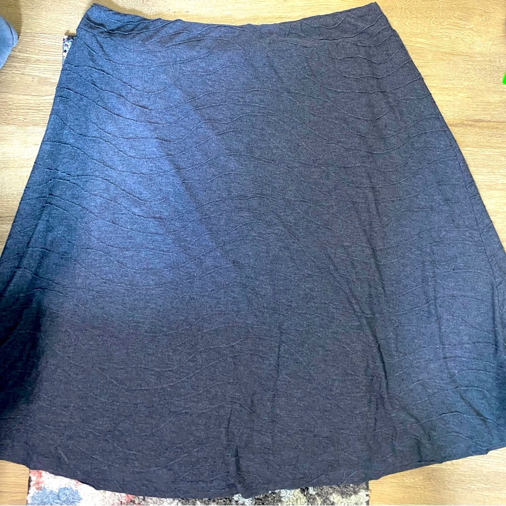 Cato Woman Gray A Line Maxi Skirt |Size 22/24W